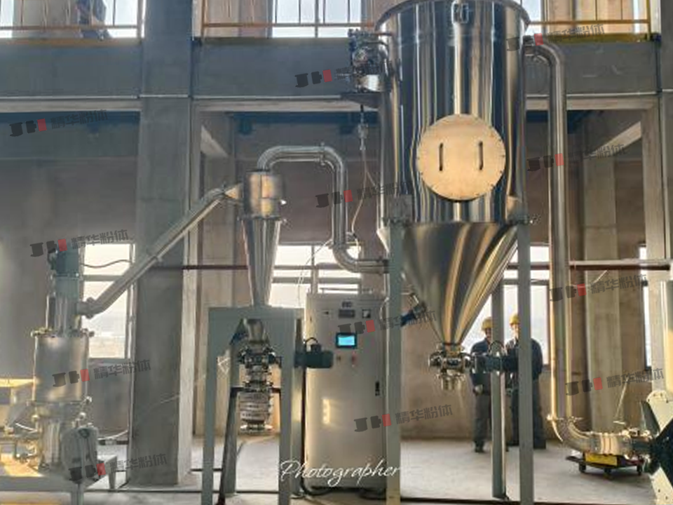 多孔碳气流粉碎机--山西某公司